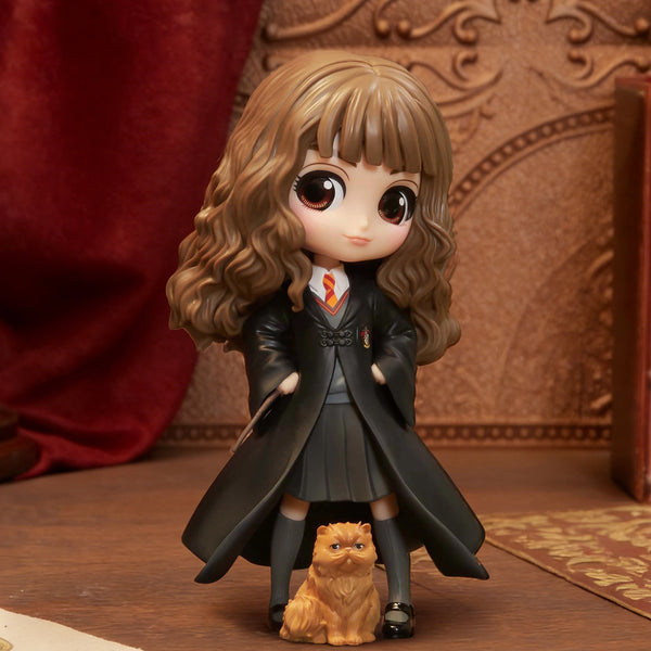 Banpresto 哈利波特 Q Posket 妙麗格蘭傑及貓貓歪腿 景品模型