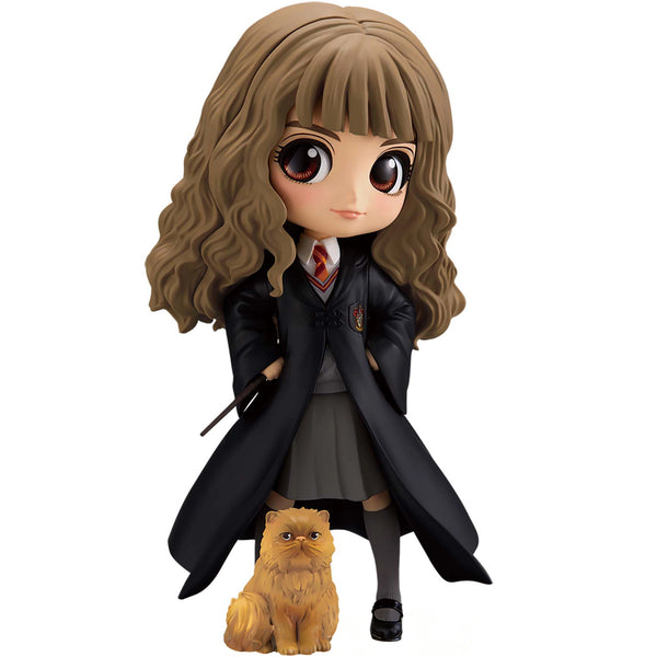 Banpresto 哈利波特 Q Posket 妙麗格蘭傑及貓貓歪腿 景品模型 2