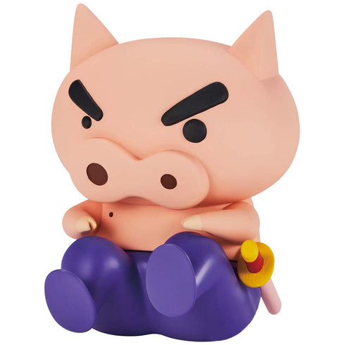 Banpresto 蠟筆小新 屁股走路系列 Vol.1 B款 肥嘟嘟左衛門 不理不理左衛門 景品模型