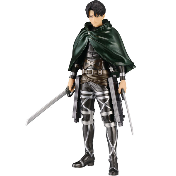 Banpresto 進擊的巨人The Final Season 里維兵長 特別色 10週年紀念版 景品模型