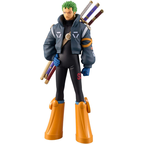 BANPRESTO 海賊王 DXF -THE GRANDLINE SERIES- 未來島蛋頭篇 卓洛 索羅 索隆 景品模型 4
