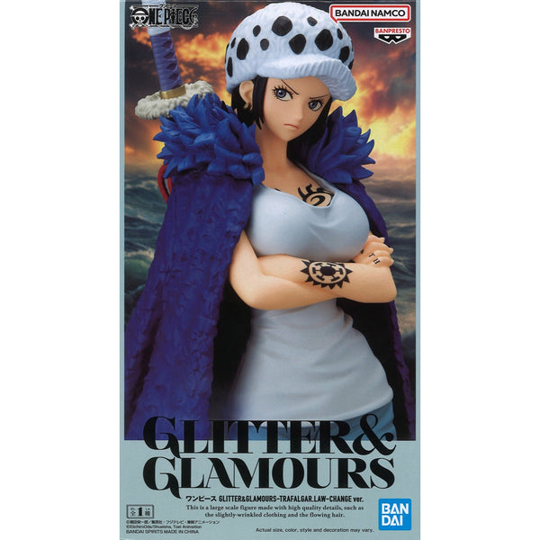 Banpresto 海賊王 GLITTER&GLAMOURS 特拉法爾嘉·D·沃特爾·羅 (女體化) 景品模型 8