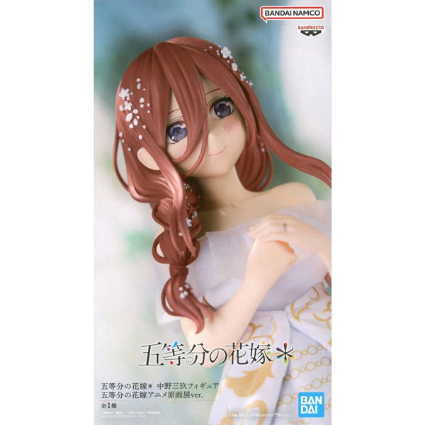 Banpresto 五等分的花嫁 中野三玖 動畫原畫展ver.景品模型 5