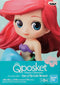 【Qposket 細盒版】Banpresto 迪士尼 Q posket petit -Story of The Little Mermaid- 小魚仙 A款 人魚公主造型 電鍍色 景品模型