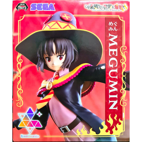 Sega Luminasta 為美好的世界獻上爆焰! 惠惠 景品模型 商品盒圖