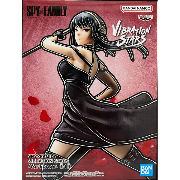 Banpresto VIBRATION STARS SPYxFAMILY間諜家家酒 約兒 佛傑 景品模型 商品盒圖