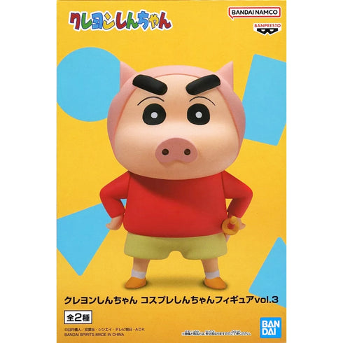 Banpresto 蠟筆小新 Cosplay系列 野原新之助 vol.3 A款 肥嘟嘟左衛門 不理不理左衛門 景品模型 2