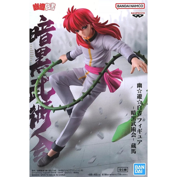 Banpresto 幽遊白書 暗黑武術會 藏馬 景品模型 3