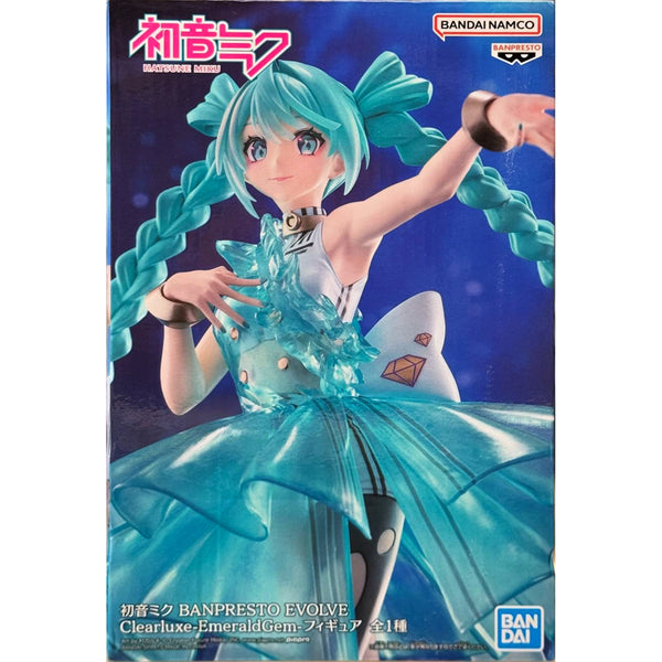 Banpresto BPEV 初音未來 BANPRESTO EVOLVE Clearluxe EmeraldGem 景品模型 3