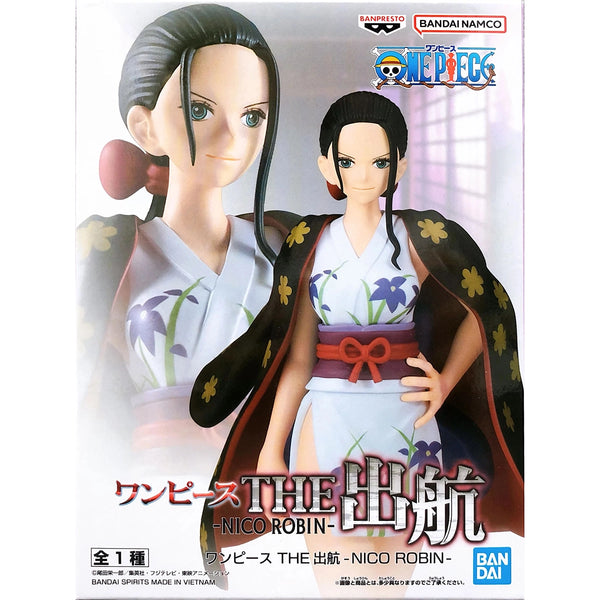 Banpresto 海賊王 THE出航 妮歌 魯賓 景品模型盒