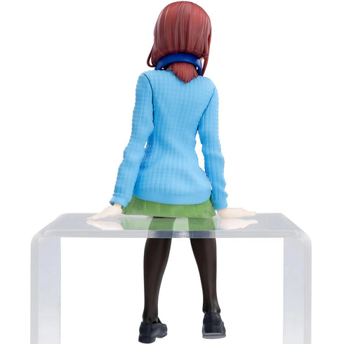 Sega PM 五等分的新娘 花嫁 CHOKONOSE PREMIUM FIGURE 中野三玖 坐姿 景品模型 9