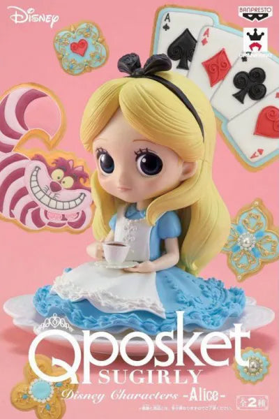 Banpresto Disney 迪士尼 愛麗絲夢遊仙境 Alice 愛麗絲 Qposket SUGIRLY B 色 公主 景品