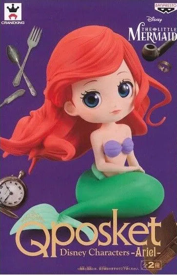 Banpresto Disney 迪士尼 THE LITTLE MERMAID Ariel 小魚仙 Qposket A色 正常色 景品