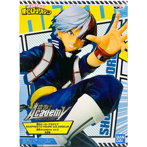 BANPRESTO FIGURE COLOSSEUM 我的英雄學院 造型Academy Vol.3 轟焦凍 景品模型 商品盒圖