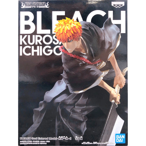 Banpresto BLEACH 死神 Soul Entered Model ver.2 黑崎一護 景品模型 商品盒圖