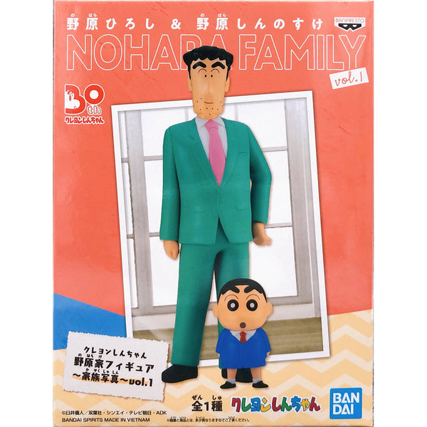 Banpresto 蠟筆小新 野原家 家庭照Vol.1 景品模型 商品盒圖