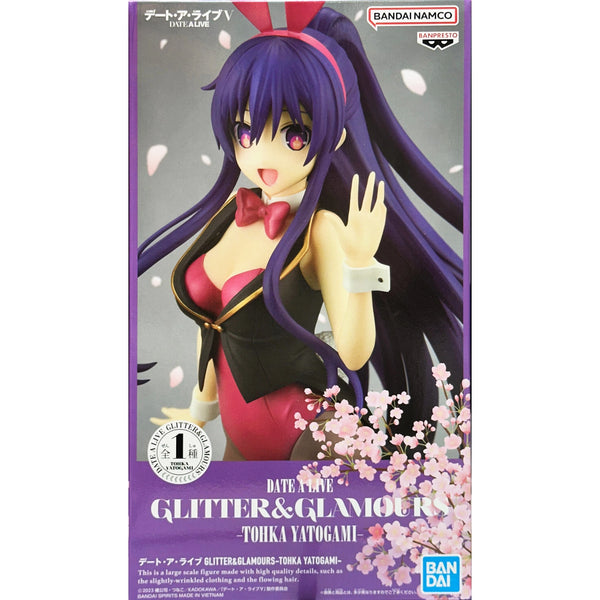 Banpresto 約會大作戰 GLITTER&GLAMOURS 夜刀神十香 景品模型 商品盒圖