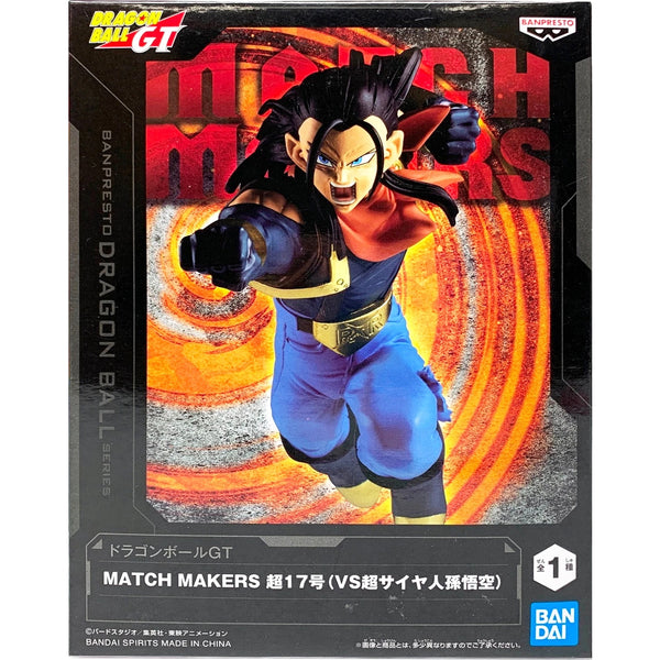 Banpresto 龍珠GT Match Makers 人造人 超17號 景品模型 商品盒圖