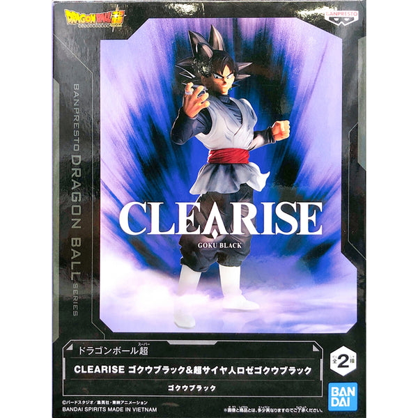 Banpresto 龍珠超 CLEARISE 黑悟空 景品模型 商品盒圖