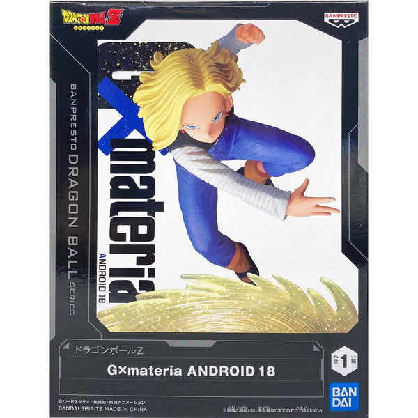 Banpresto 龍珠超 G x Materia 人造人18號 景品模型 商品盒圖