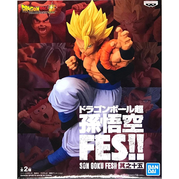 Banpresto 龍珠超 孫悟空FES!! 其之十五 超級撒亞人 格比達 景品模型 商品盒圖