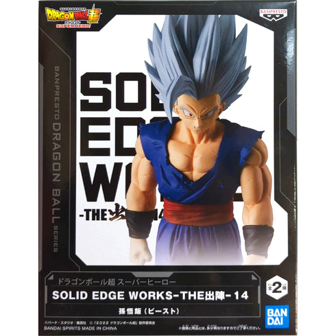 Banpresto 龍珠超 Super Hero Solid Edge Works THE出陣 14 孫悟飯 野獸飯 景品模型 商品盒圖
