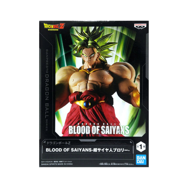 Banpresto 龍珠Z BLOOD OF SAIYANS 超級撒亞人 布洛尼 景品模型 商品盒圖