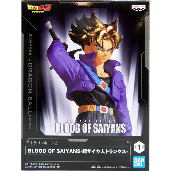 Banpresto 龍珠Z BLOOD OF SAIYANS 超級撒亞人 杜拉格斯 景品模型 商品盒圖