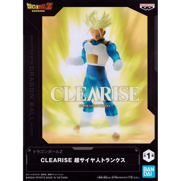 龍珠 Z CLEARISE 超級撒亞人 杜拉格斯 景品模型 商品盒圖