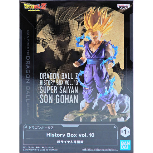 Banpresto 龍珠Z History Box vol.10 超級撒亞人 孫悟飯 景品模型 商品盒圖