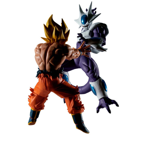 Banpresto 龍珠Z MATCH MAKERS 古拉 (VS超級撒亞人孫悟空) 景品模型 商品圖對戰