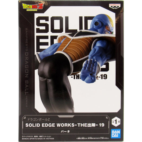 Banpresto 龍珠Z Solid Edge Works THE出陣 19 巴特 基紐特戰隊 景品模型 商品盒圖
