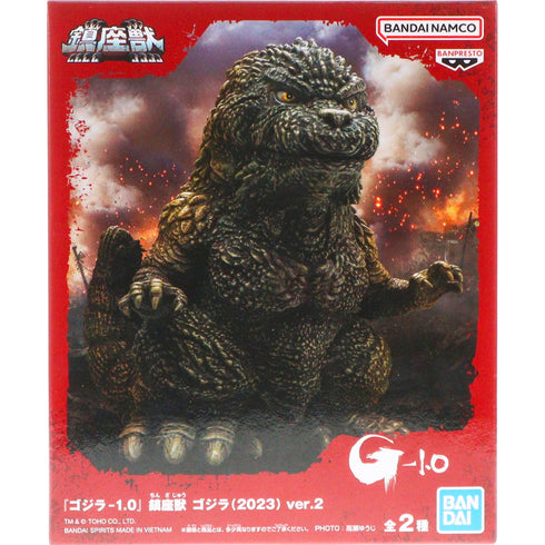 Banpresto 哥斯拉1.0 2023 鎮座獸Ver.2 景品模型 商品盒圖