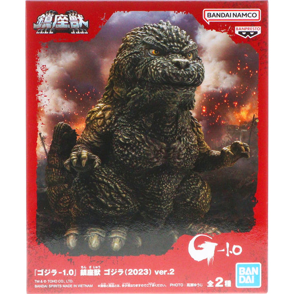 Banpresto 哥斯拉1.0 2023 鎮座獸Ver.2 景品模型 商品盒圖