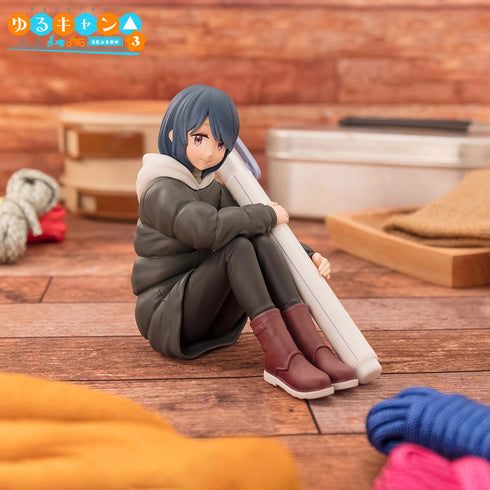 Banpresto 搖曳露營△ 第三季 筆友! 志摩凜 景品模型 筆架 (不含筆) 商品圖右