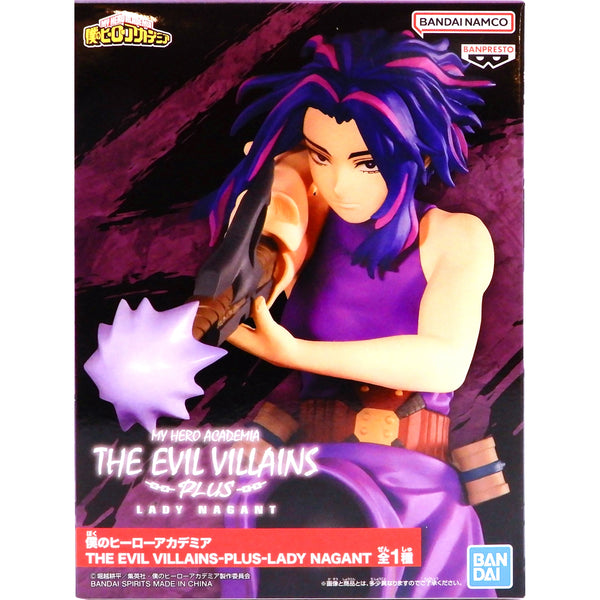 Banpresto 我的英雄學院 敵人聯軍 -Plus- 女神納甘 景品模型 商品盒圖