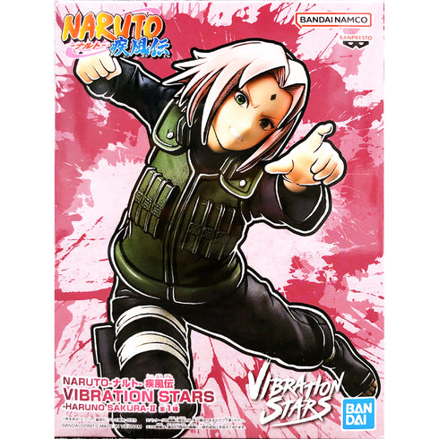 Banpresto 火影忍者 疾風傳 VIBRATION STARS 春野櫻 Vol.2 景品模型 商品盒圖