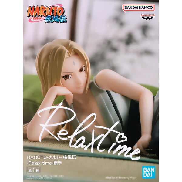 Banpresto Relax Time 火影忍者 疾風傳 第五代火影 綱手 景品模型 商品盒圖