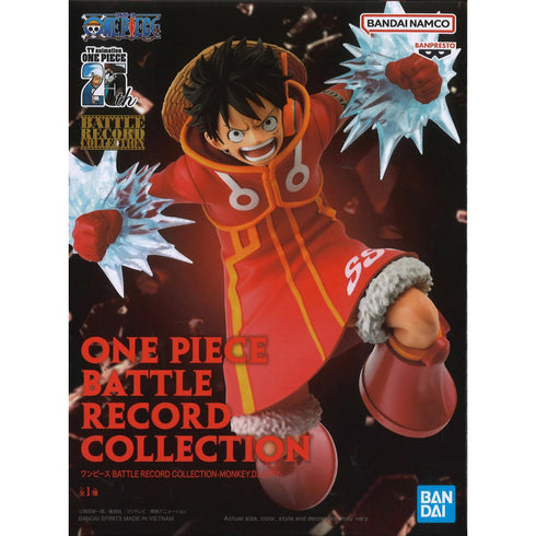 Banpresto 海賊王 ONE PIECE BATTLE RECORD COLLECTION 路飛 景品模型 商品盒圖
