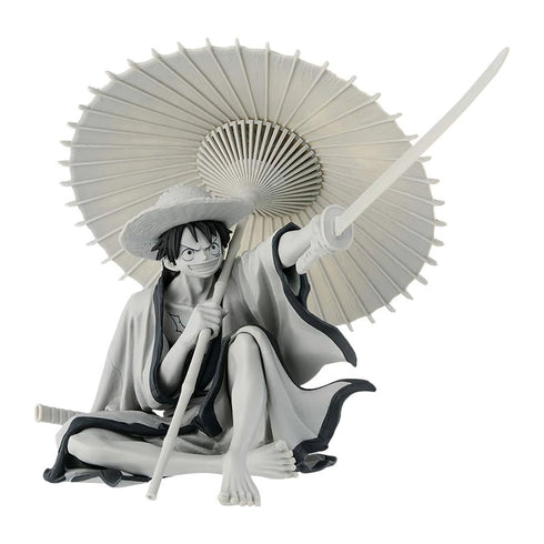 Banpresto 海賊王 BWFC 造形王頂上決戰2 vol.6 路飛 FAN AWARD 原形色 景品模型 商品圖右