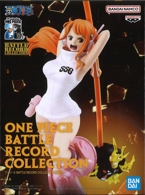Banpresto 海賊王 ONE PIECE Battle Record Collection 娜美 景品模型 商品盒圖