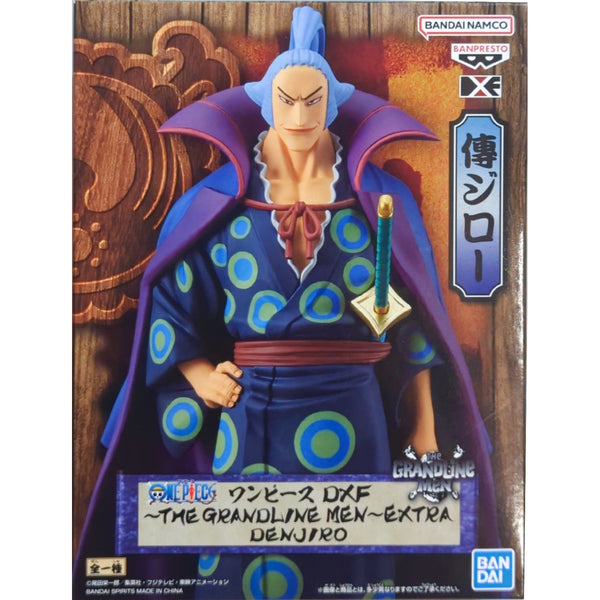 Banpresto 海賊王 DXF The Grandline Men Extra 傳次郎 景品模型 商品盒圖