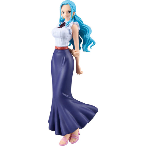 Banpresto 海賊王 DXF The Grandline Series Extra 奈菲魯塔利 比比 世界會議篇 景品模型 商品圖左