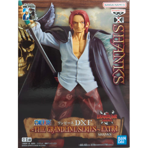 Banpresto 海賊王 DXF The Grandline Series Extra 紅髮 撒古斯 景品模型 商品盒圖