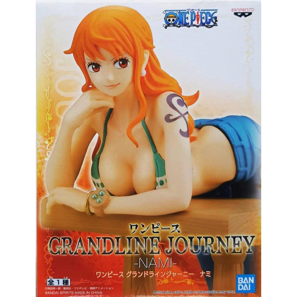 Banpresto 海賊王 Grandline Journey 娜美 景品模型 商品盒圖