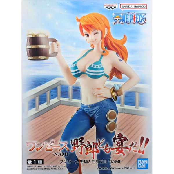 Banpresto 海賊王 大伙們, 開宴會囉! 娜美 景品模型 商品盒圖