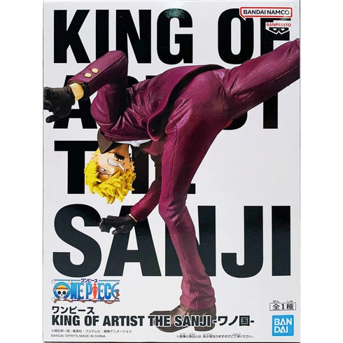 Banpresto 海賊王 KING OF ARTIST 山治 和之國篇 景品模型 商品盒圖