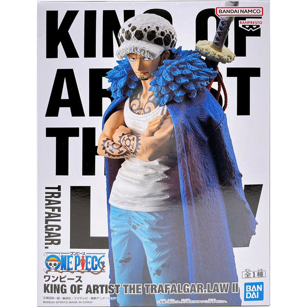 Banpresto 海賊王 KING OF ARTIST 特拉法爾嘉·D·沃特爾·羅 Ⅱ 景品模型 商品盒圖