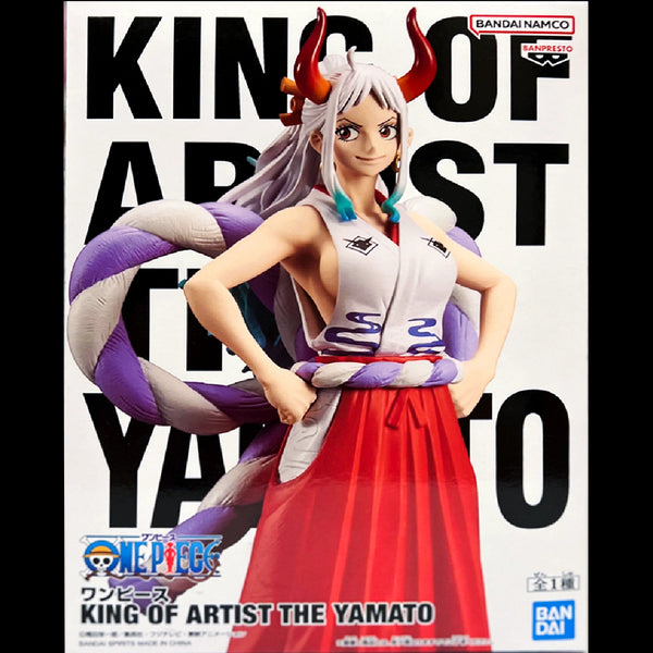 Banpresto KING OF ARTIST 海賊王 大和 景品模型 商品盒圖