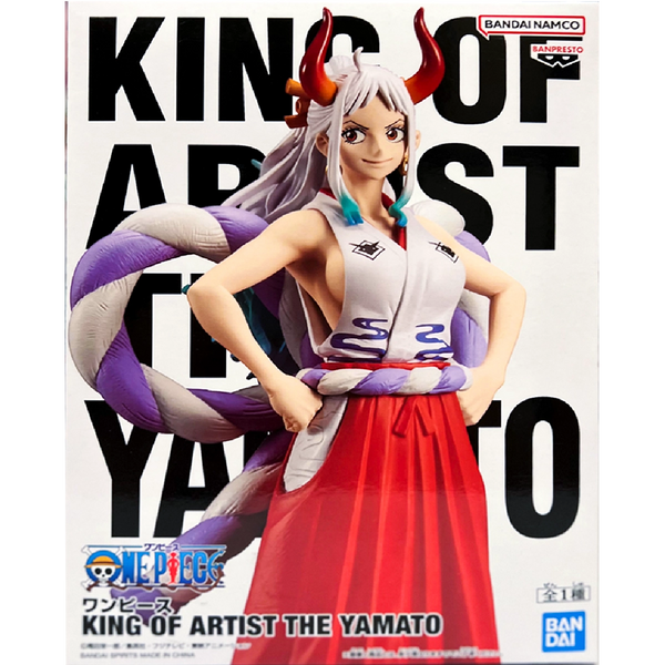 Banpresto KING OF ARTIST 海賊王 大和 景品模型 商品盒圖